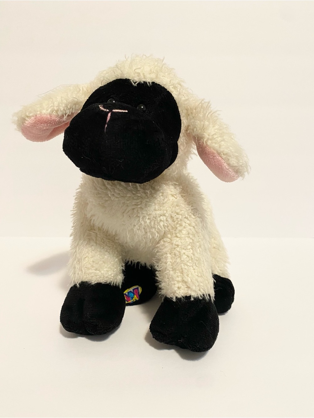 GANZ WEBKINZ Sheep Lamb Plush Stuffed Animal 9” Toy Farm Barn Fleece Wool Fur